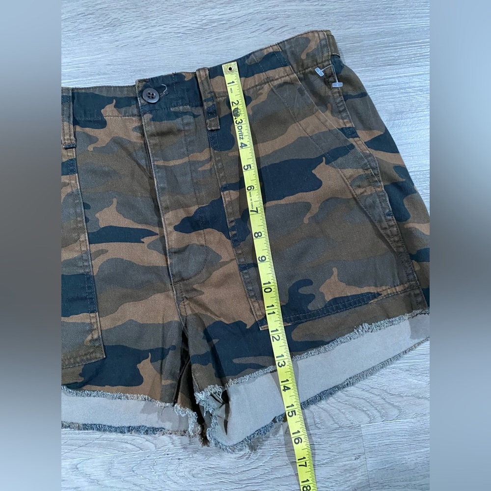 Madewell Camouflage Women's Cargo Shorts‎ Cut Off 30 - Picture 7 of 7